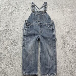 Baby GAP Carpenter Overalls Toddler‎ 3T Vintage Y2K Classic Blue Denim